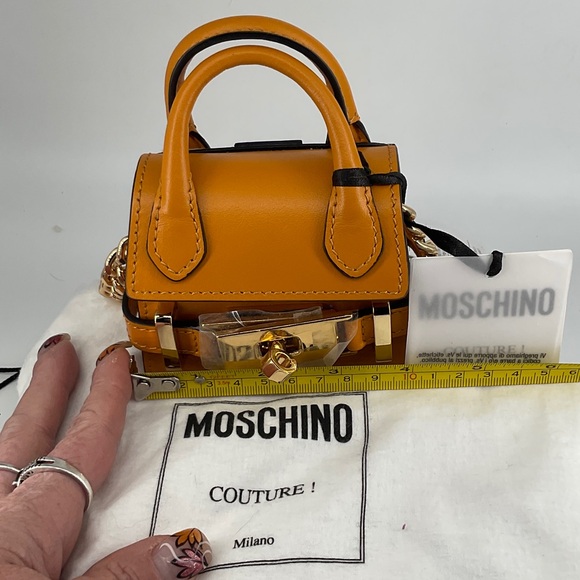 Moschino Leather Mini Bag - Picture 2 of 16